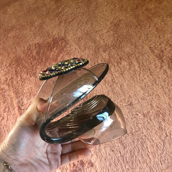 New Clear Flats with Sparkling Beads - Picture 7 of 8